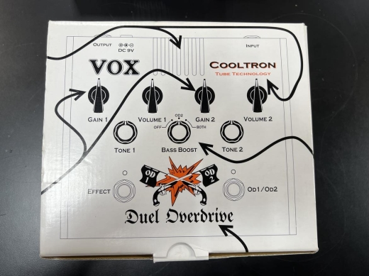Vox Cooltron Duel Overdrive 3